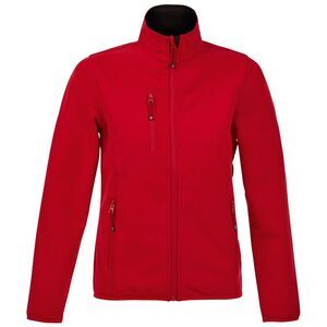 SOLS Womens/Ladies Radian Soft Shell Jacket / Pepper Red